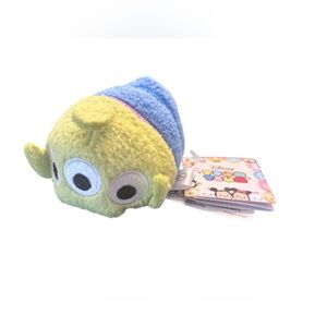 NWT Disney Store Tsum Tsum Mini Plush 3.5"  Toy Story Green Alien